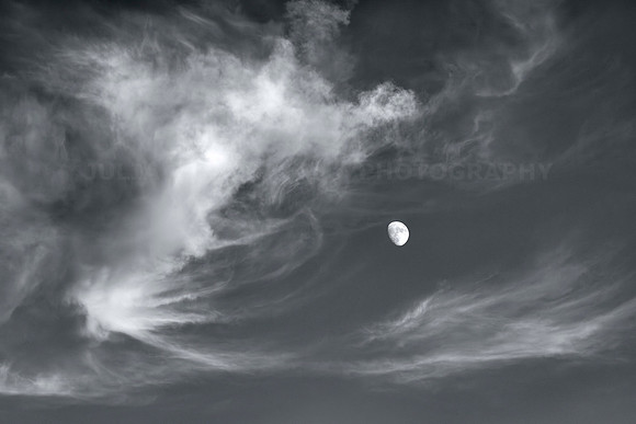 Moonscape in LA, California