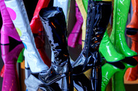 70"s Vinyl Boots
