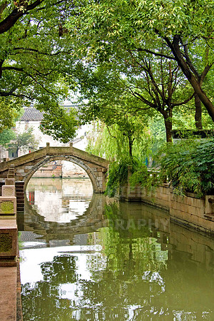 Old Bridge in Tongli, China