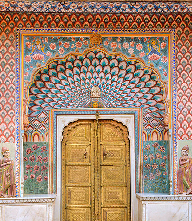 The Lotus Gate in Jaipur, India