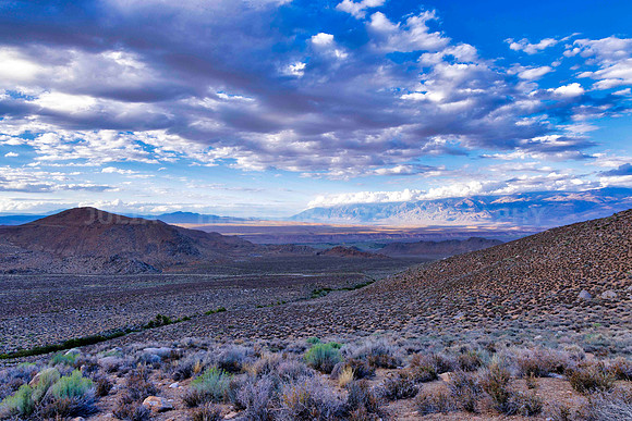 Bishop Canyon scenic view, California