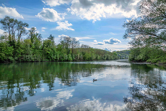 Scenic view  in Giverny, France