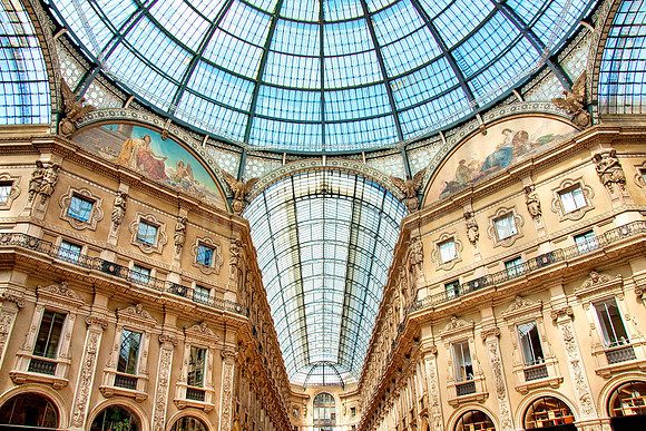 Galleria Vittorio Emanuele II, Milan, Italy
