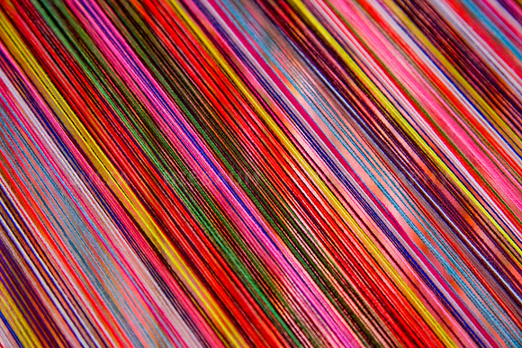 Multicolored Silk Threads