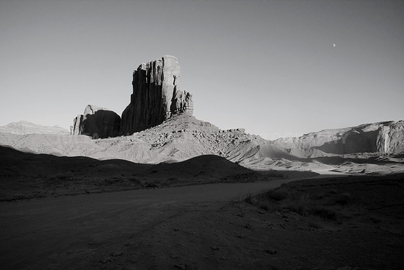 Camel Butte at Sunset in Monument Valley, Utah
