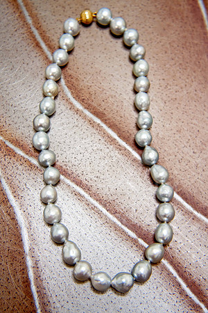 Grey Pearl Necklace