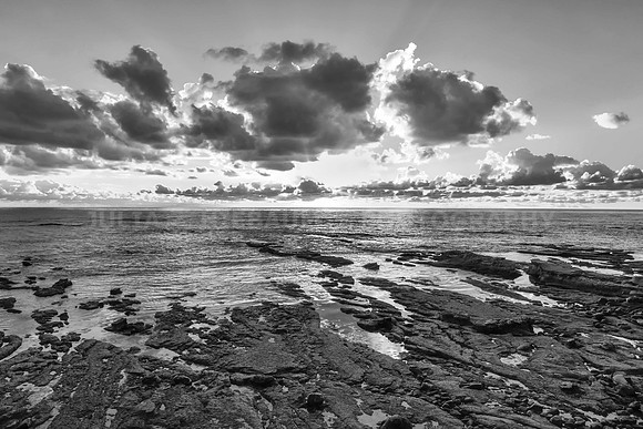 Sun Gold Point at sunset in La Jolla, California