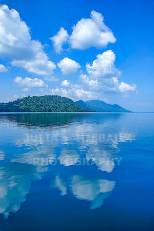 Dancing clouds over Nam Ngum Lake, Laos
